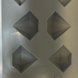 Gray Silicone Diamond Mold
